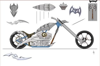 american chopper eragon bike