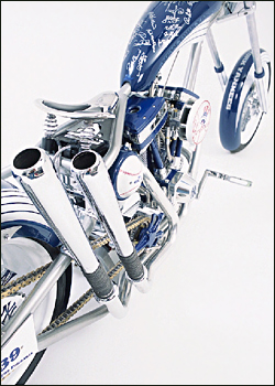 Bernie's American Chopper Fan Site: New York Yankees Bike